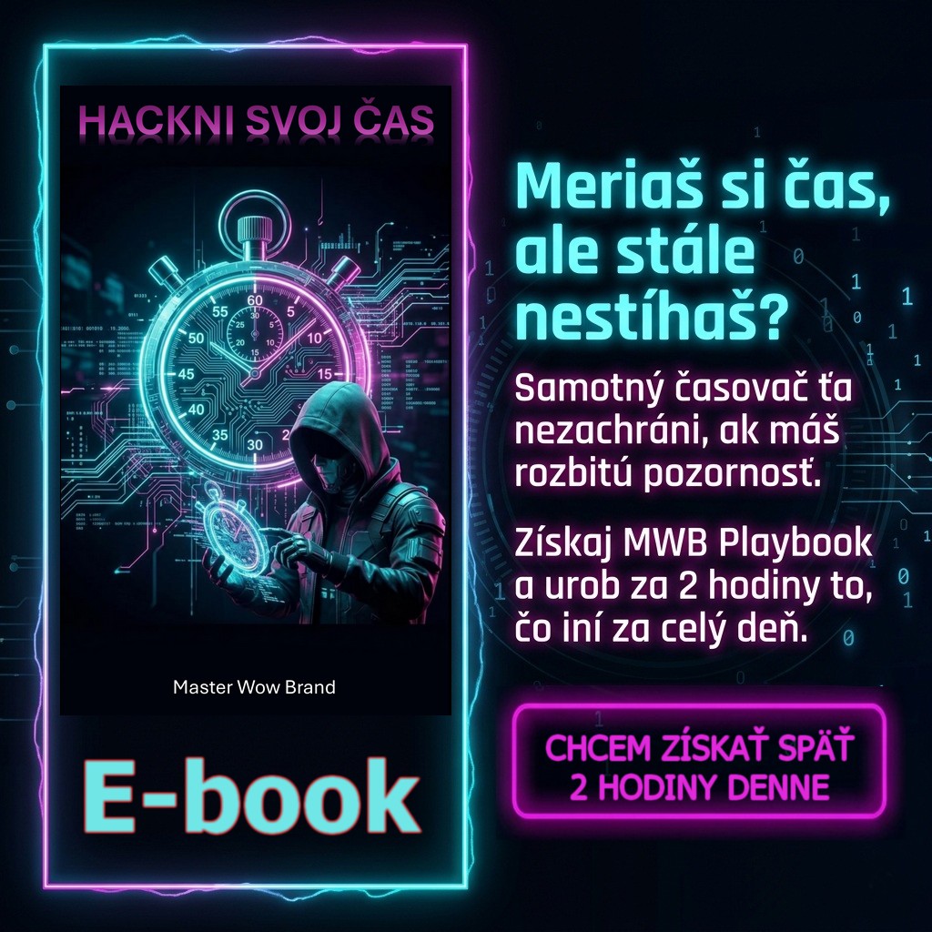E-books Hackni svoj čas, získaj späť dve hodiny denne