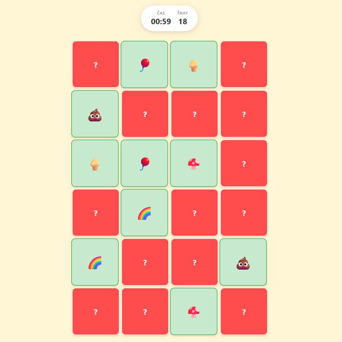 Pexeso Online (Memory Game) - Precvičte si pamäť zdarma