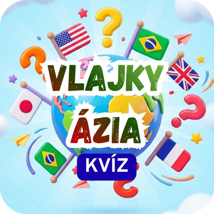 Poznáš vlajky štátov Ázie? Hraj zábavnú vzdelávaciu hru