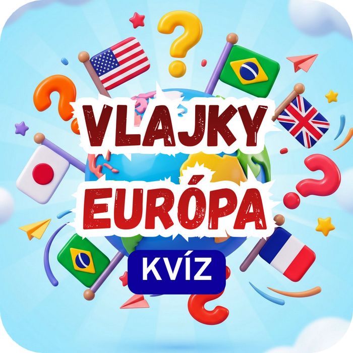 Poznáš vlajky štátov Európy? Hraj zábavnú vzdelávaciu hru