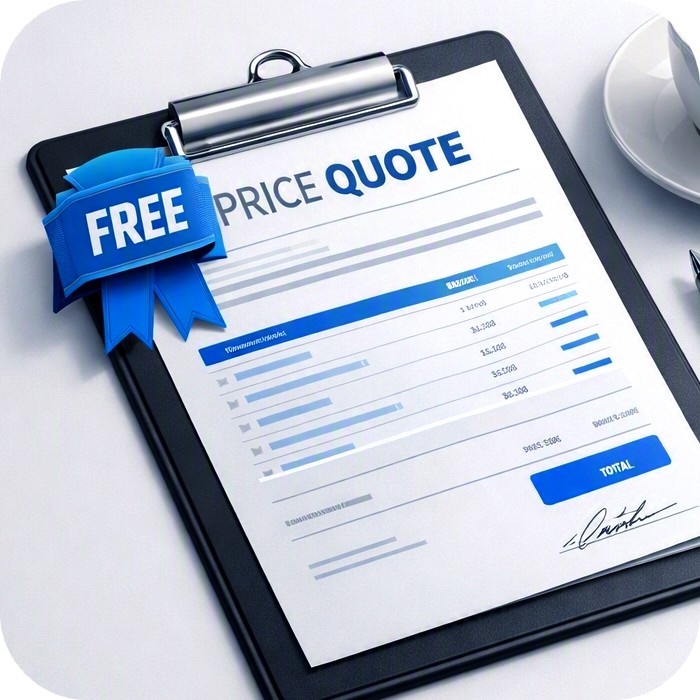 Create a professional price quote. Free and in seconds