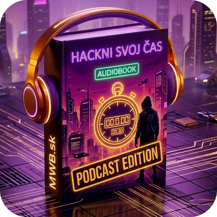 Audiobook Hackni svoj čas, získaj späť dve hodiny denne, Podcast Edition
