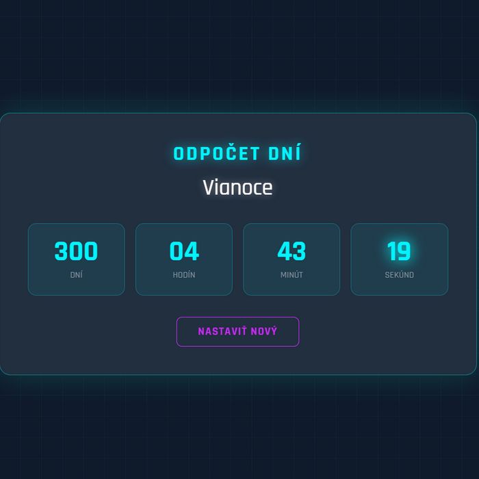 Odpočet dní online, zisti koľko dní budeš ešte čakať na Vianoce