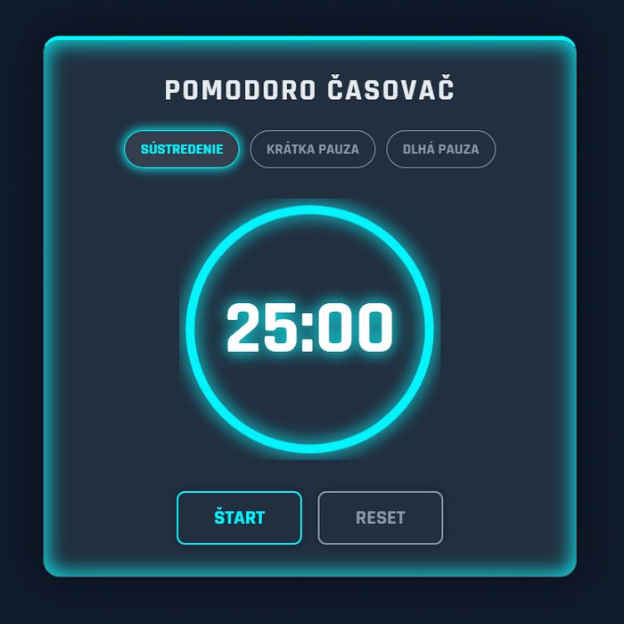 Zlepši svoju produktivitu s naším online Pomodoro časovačom